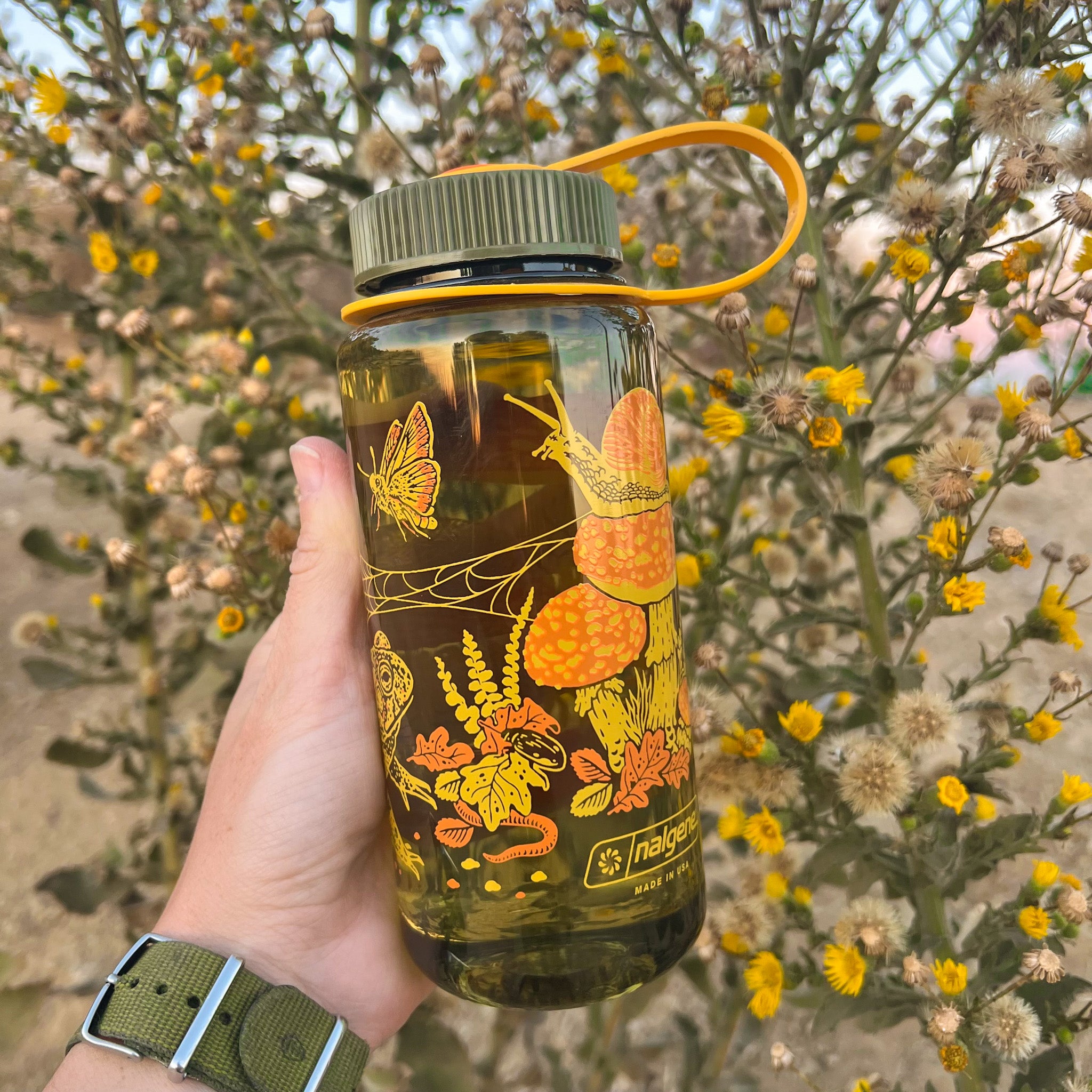 16oz Nalgene: Toad