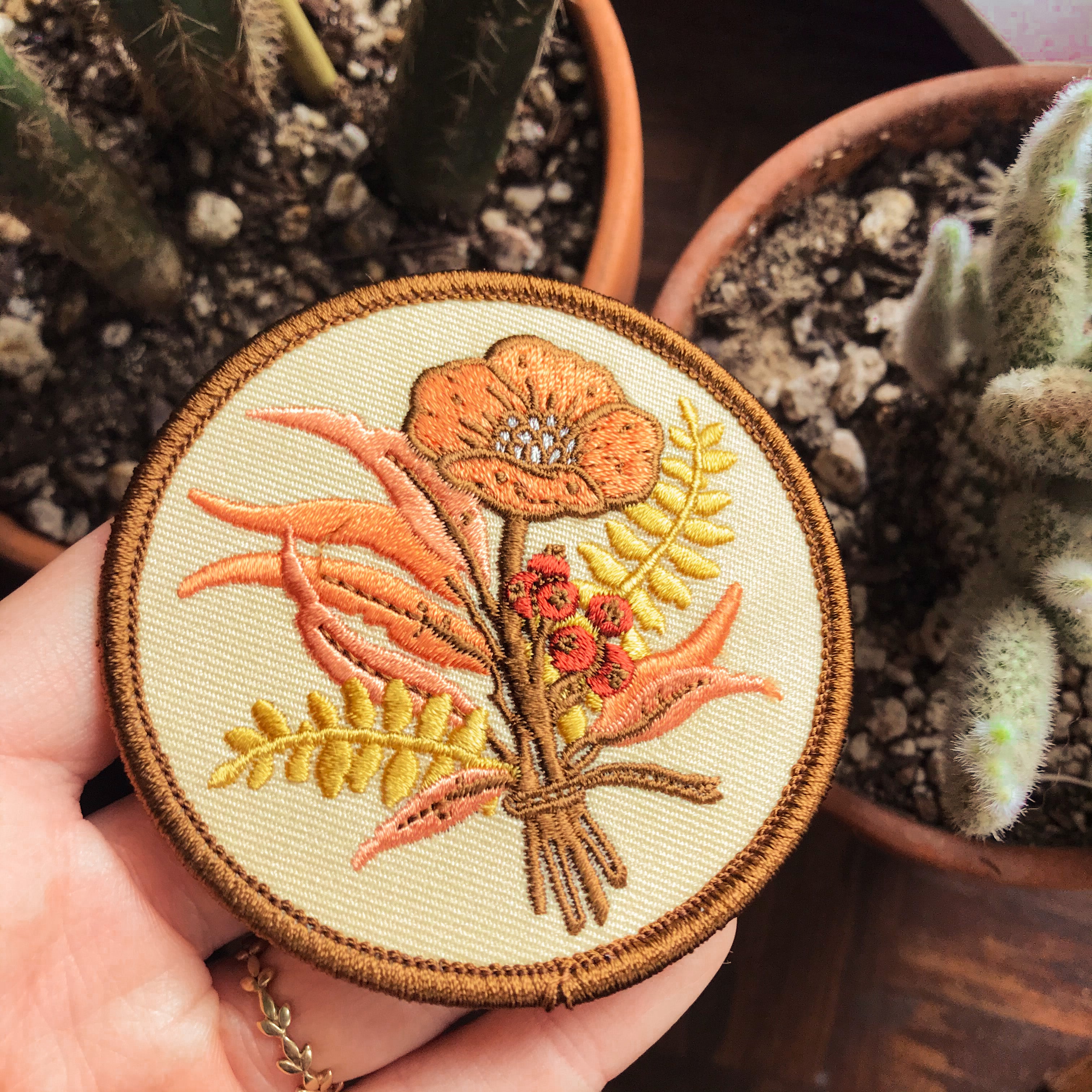 Iron on Patch: Floral