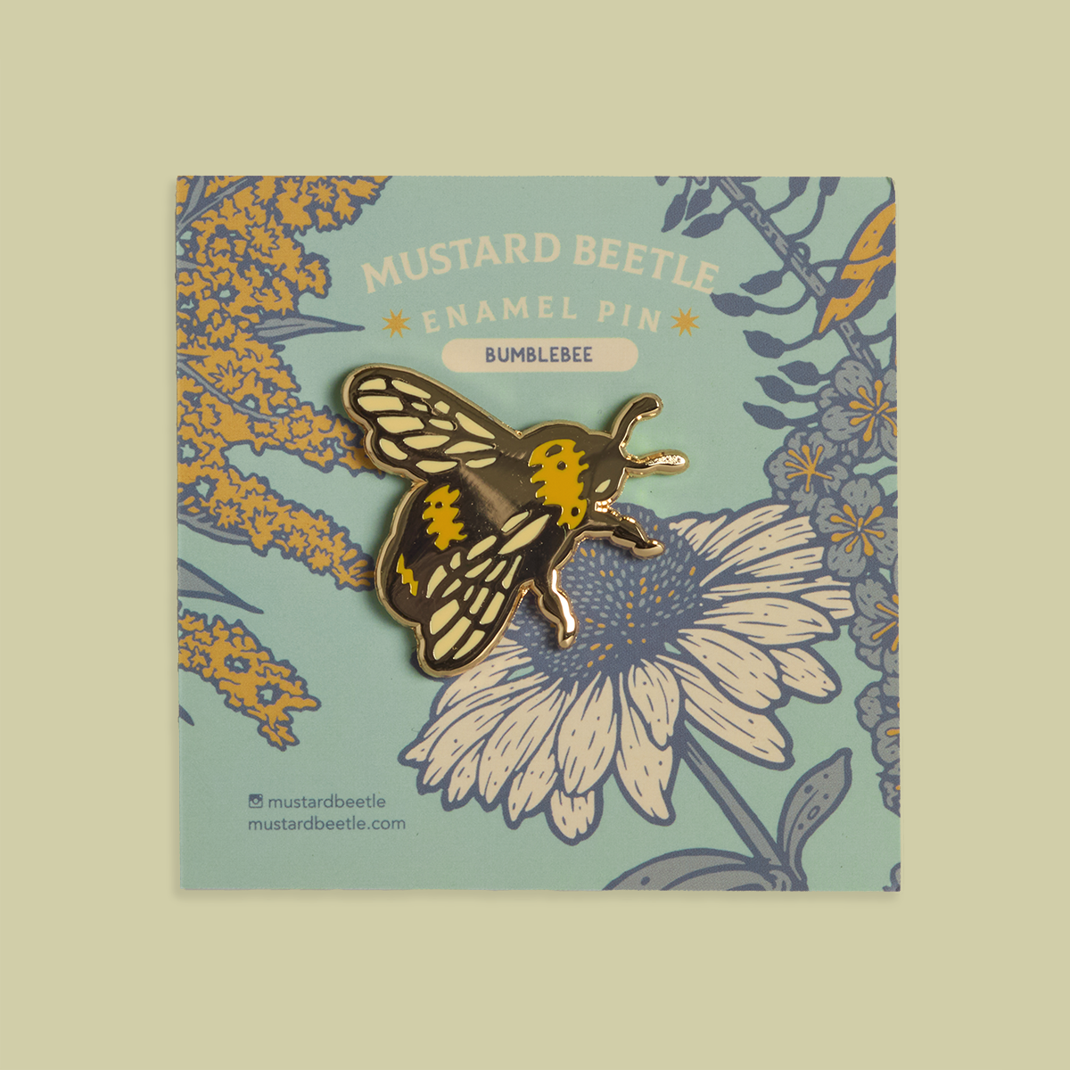 Enamel Pin: Bumblebee