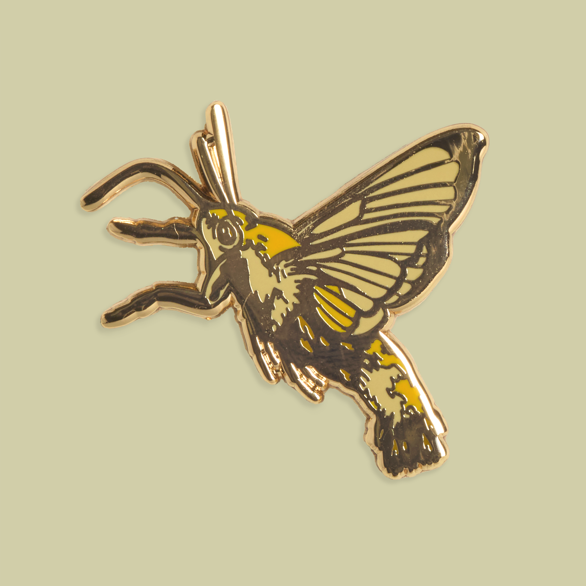 Enamel Pin: Rocky Mountain Clearwing