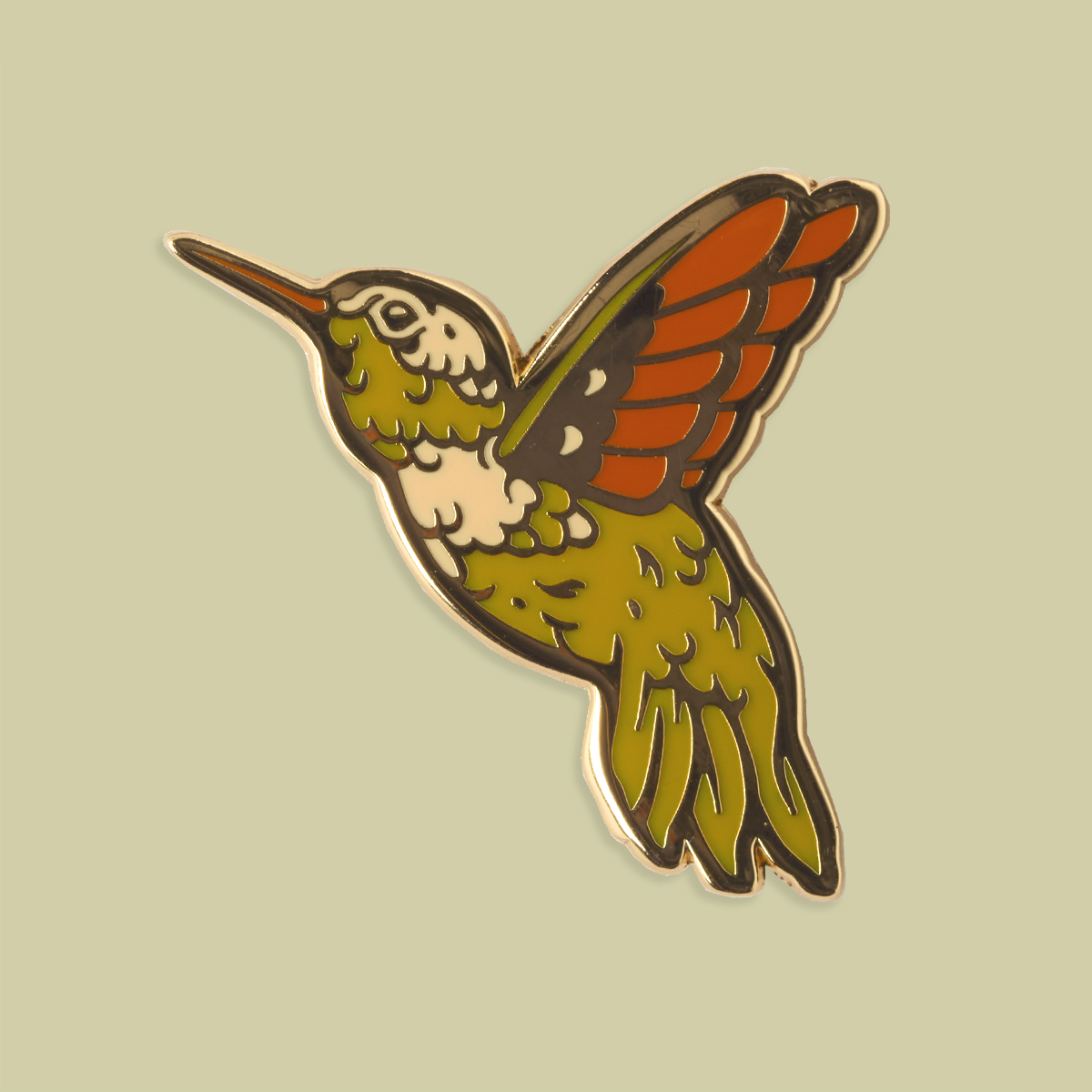 Enamel Pin: Hummingbird