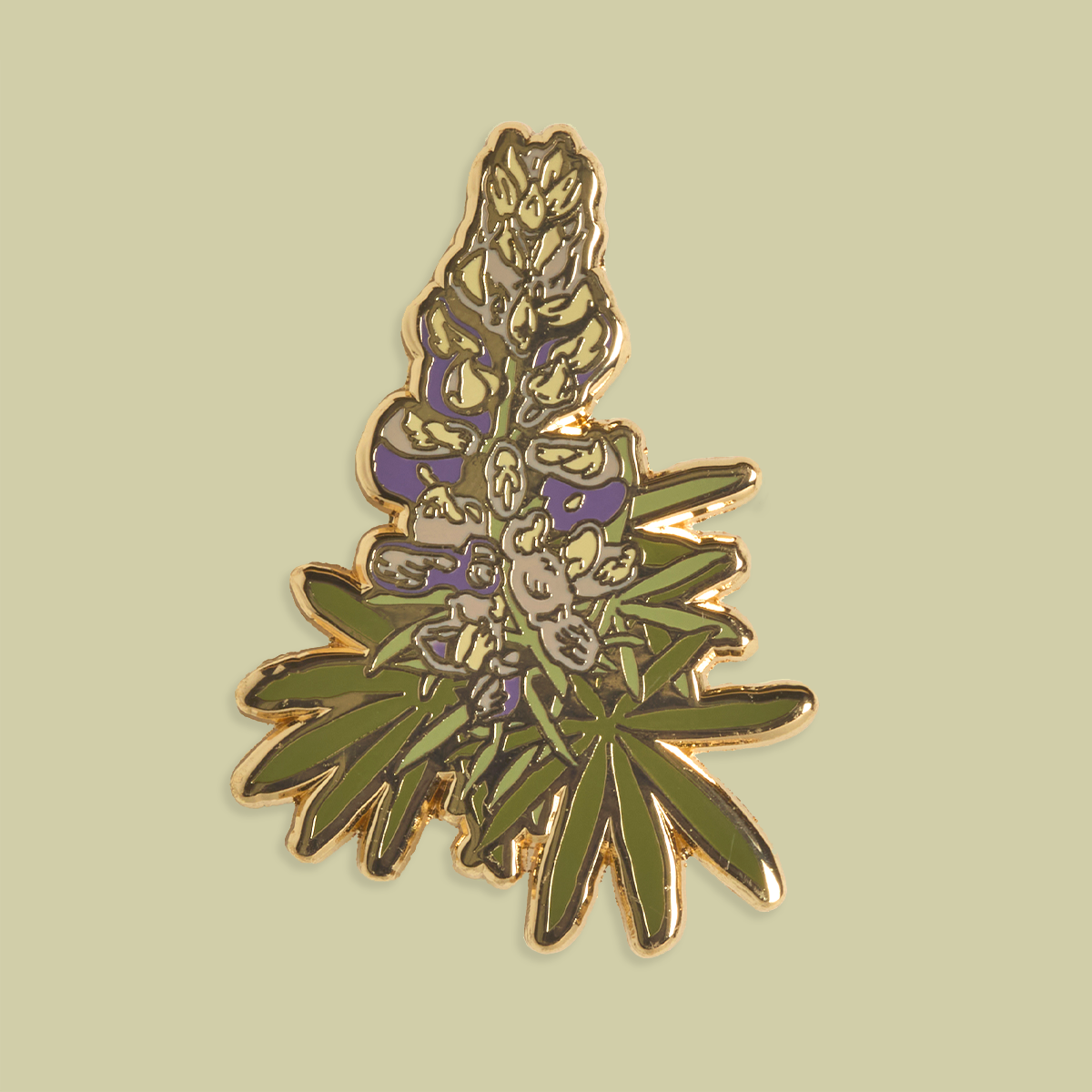Enamel Pin: Lupine