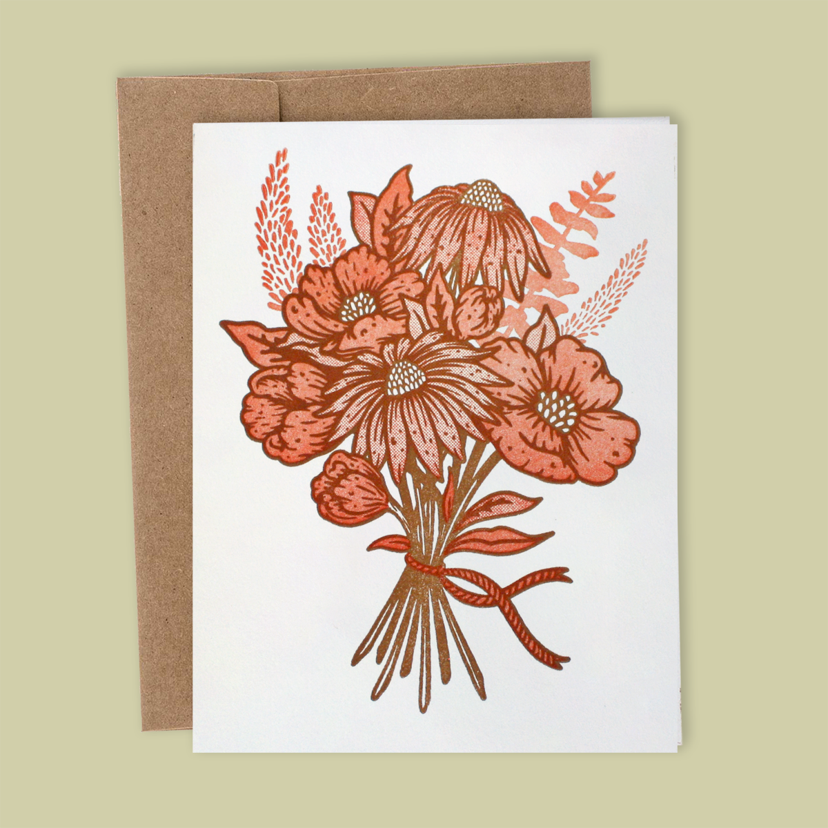Greeting Card: Bouquet