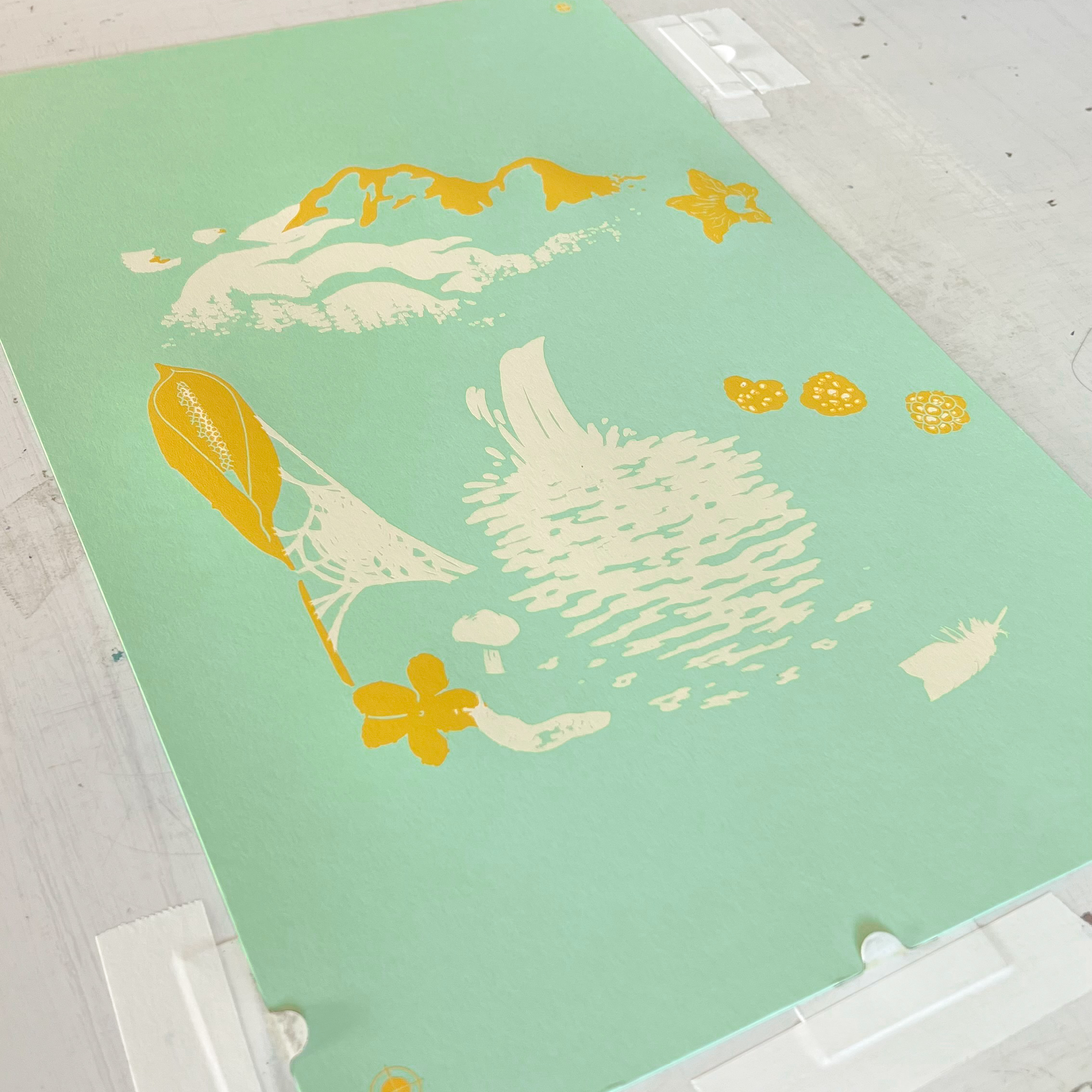 SECONDS* Screenprint: Pacific Northwest