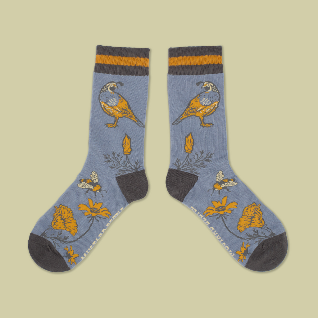 Crew Socks: Quail