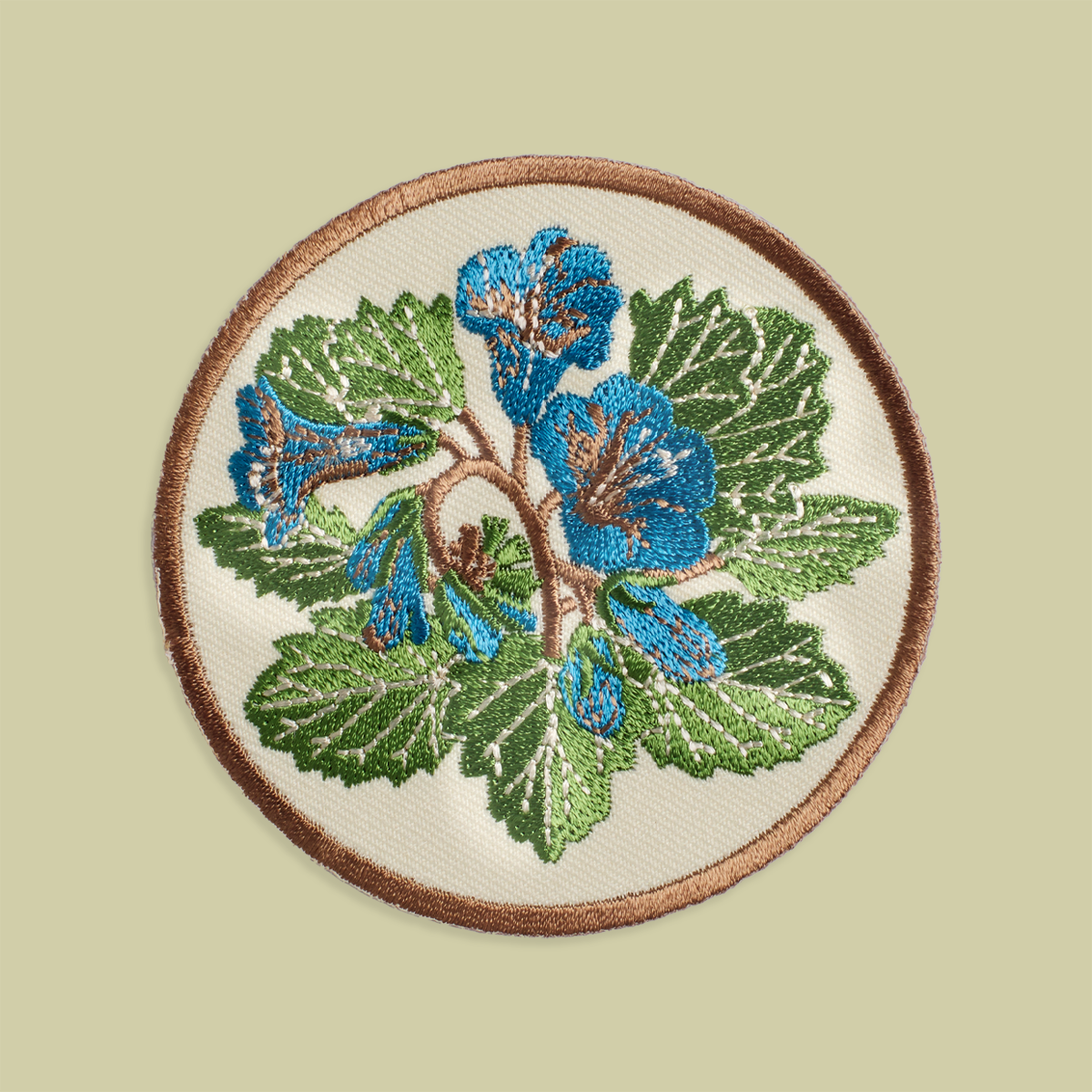 Iron on Patch: Desert Bluebells