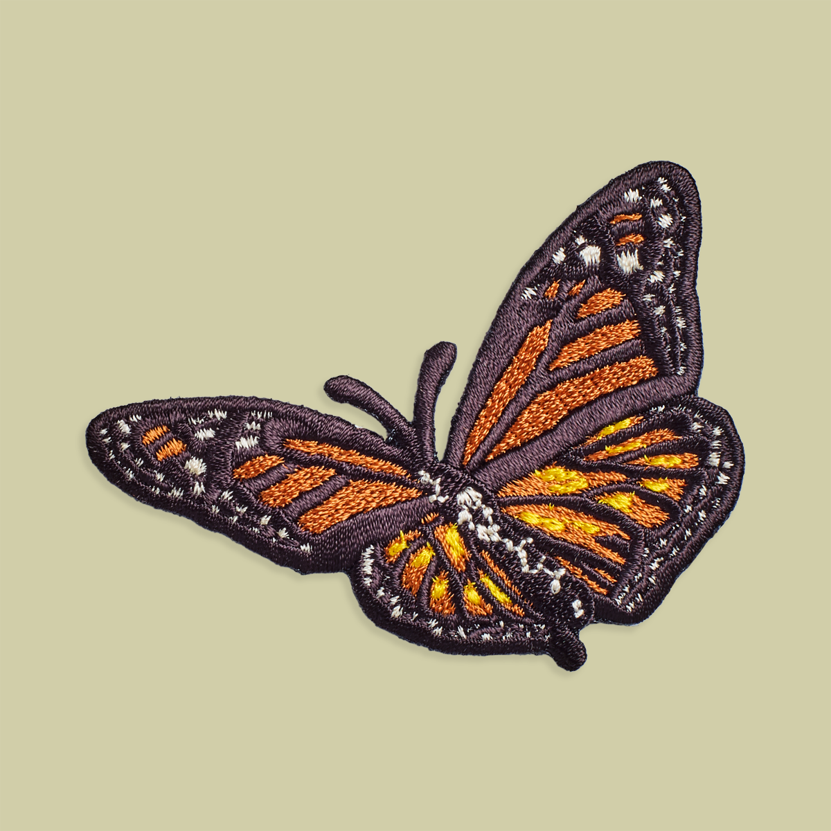 Iron on Patch: Monarch Butterfly