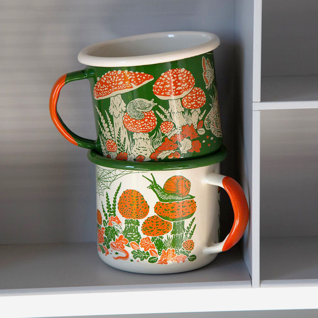 SECONDS* Enamelware Mug: Toad