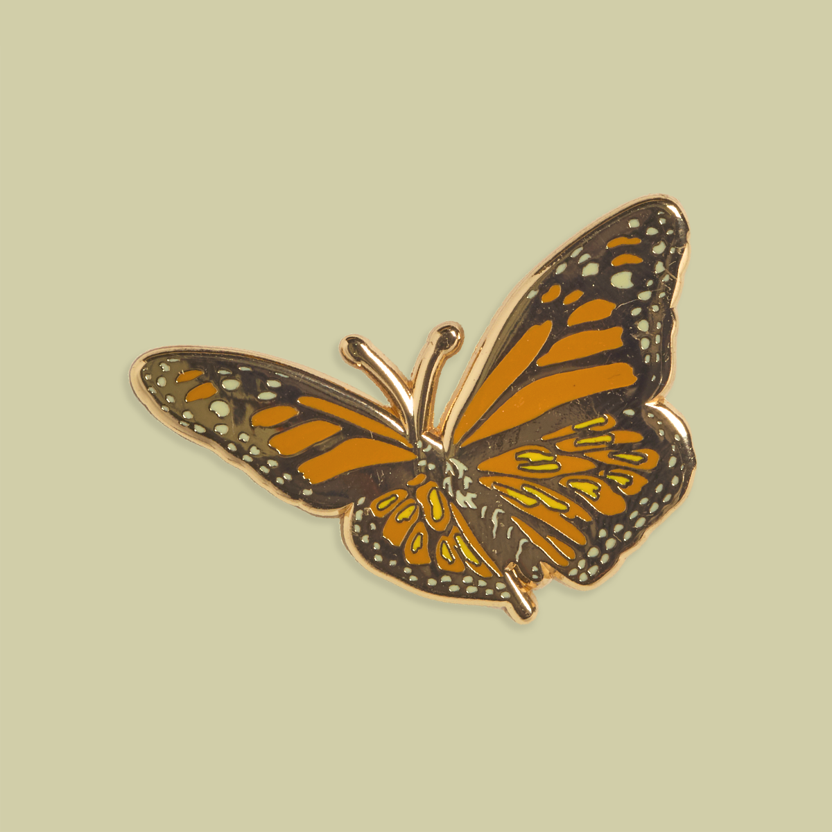 Enamel Pin: Monarch
