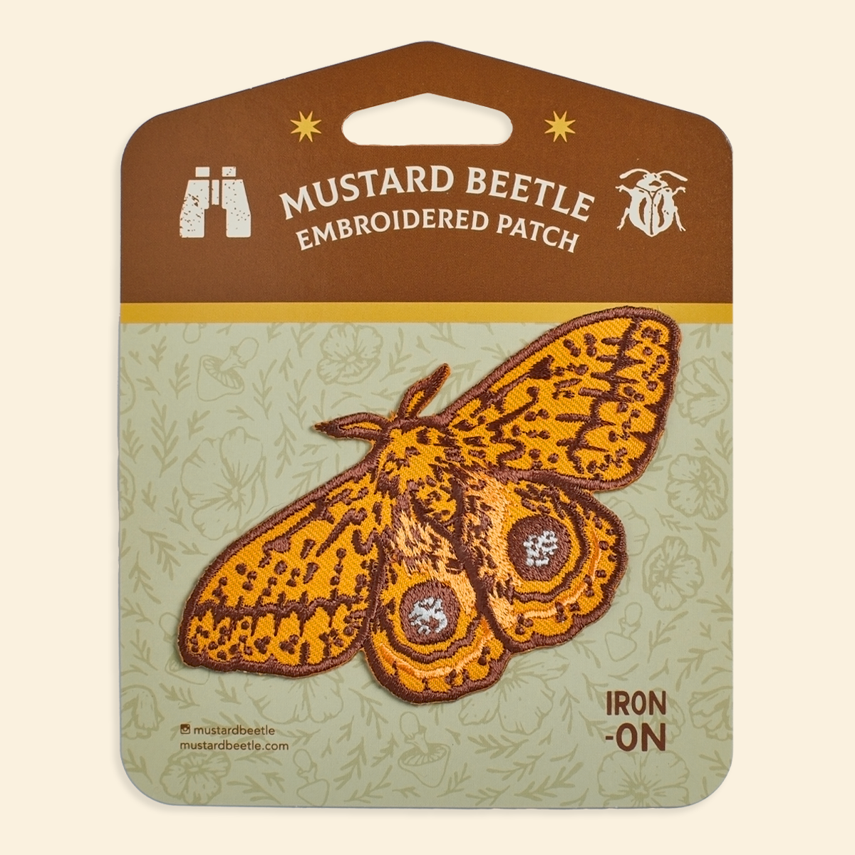 Iron on Patch: IO Moth