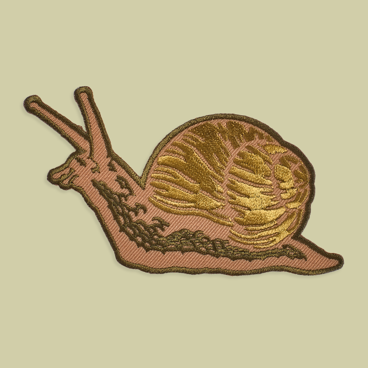 Iron on Patch: Snail