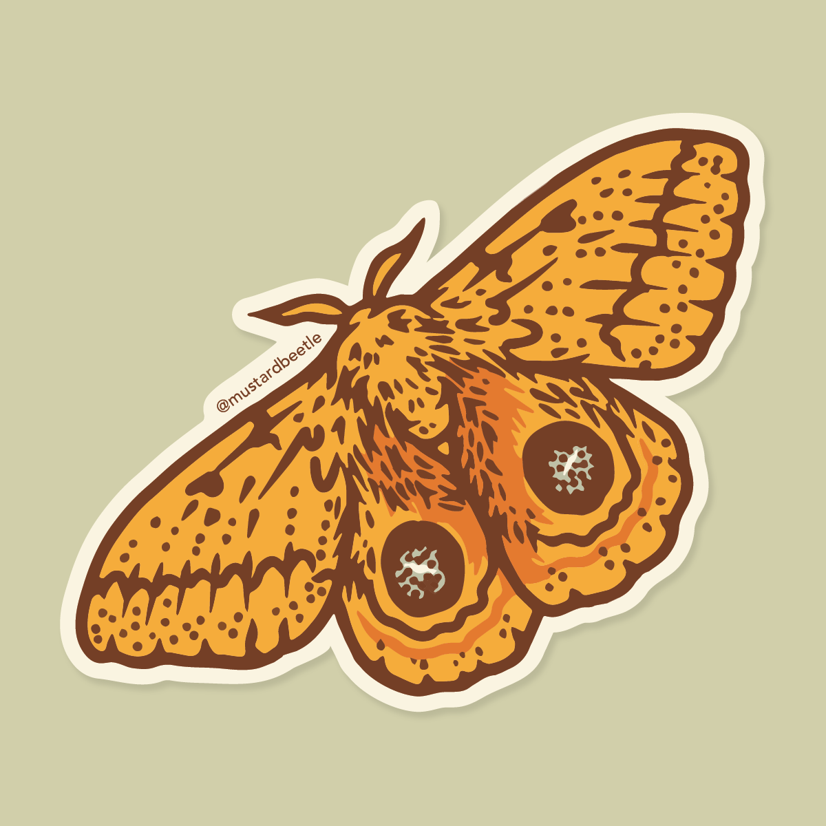 Sticker: IO Moth
