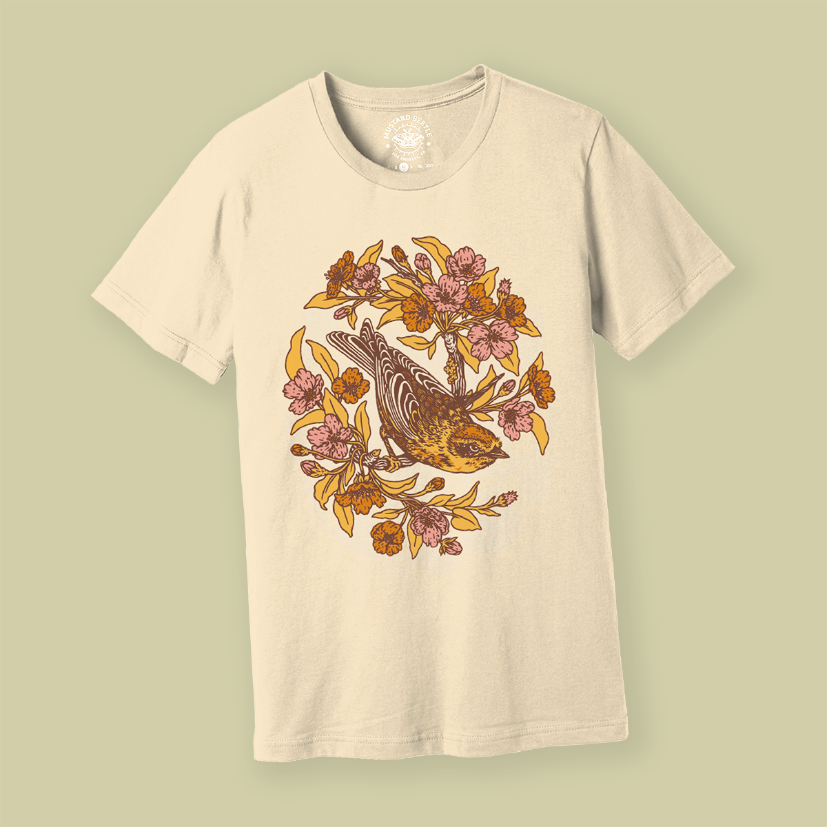 Screenprinted T-Shirt: Bird