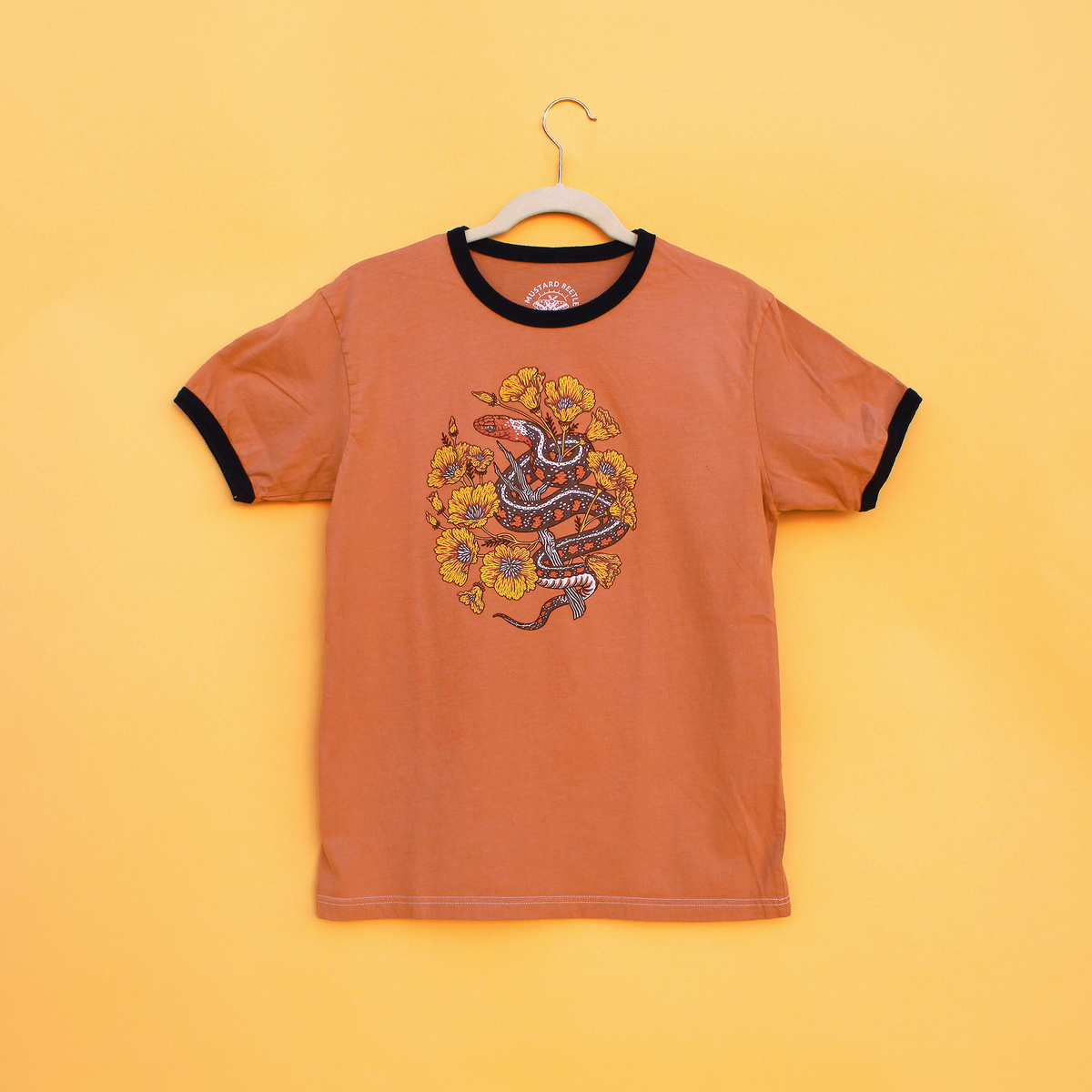 SECONDS* Dyed & Screenprinted T-Shirt