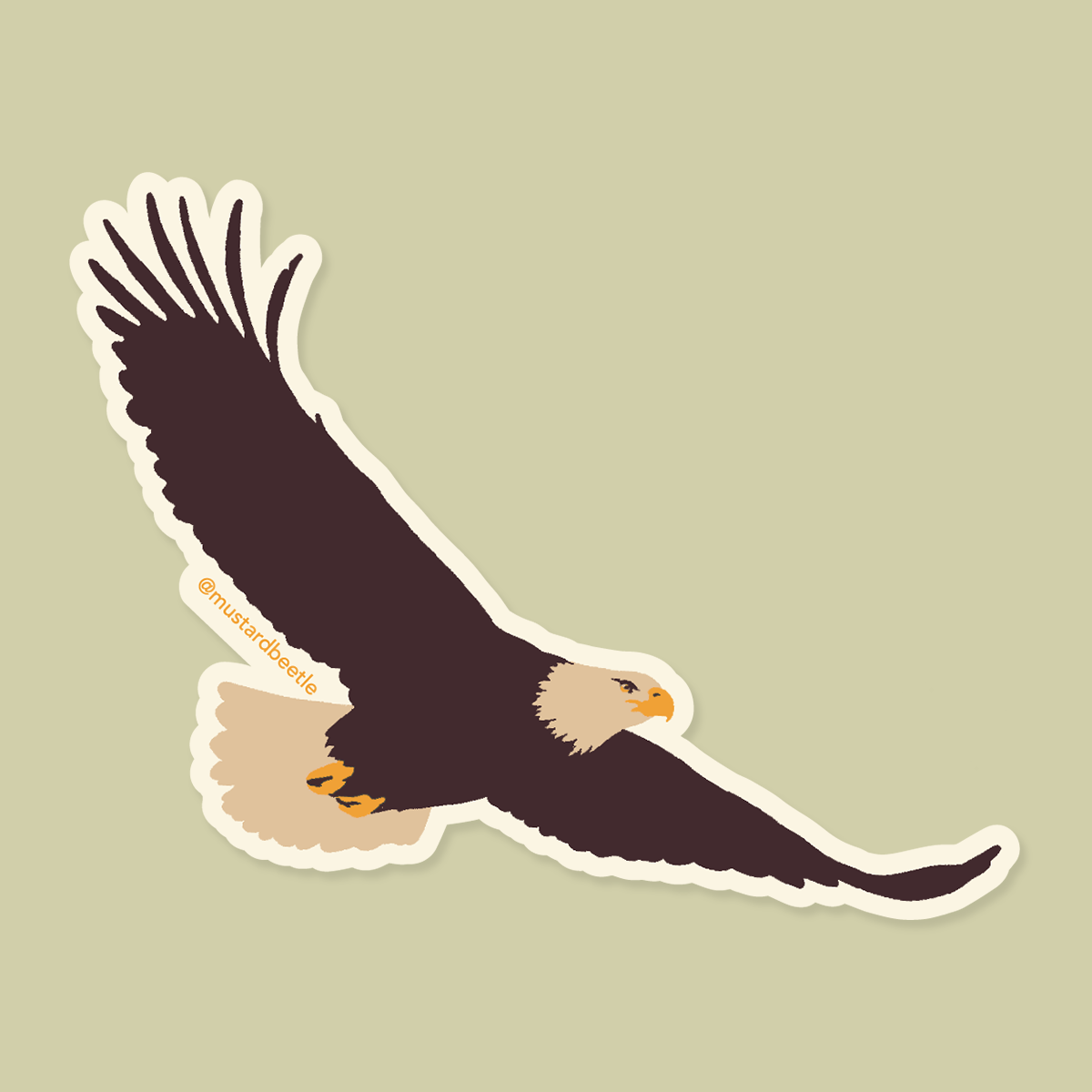 Sticker: Bald Eagle