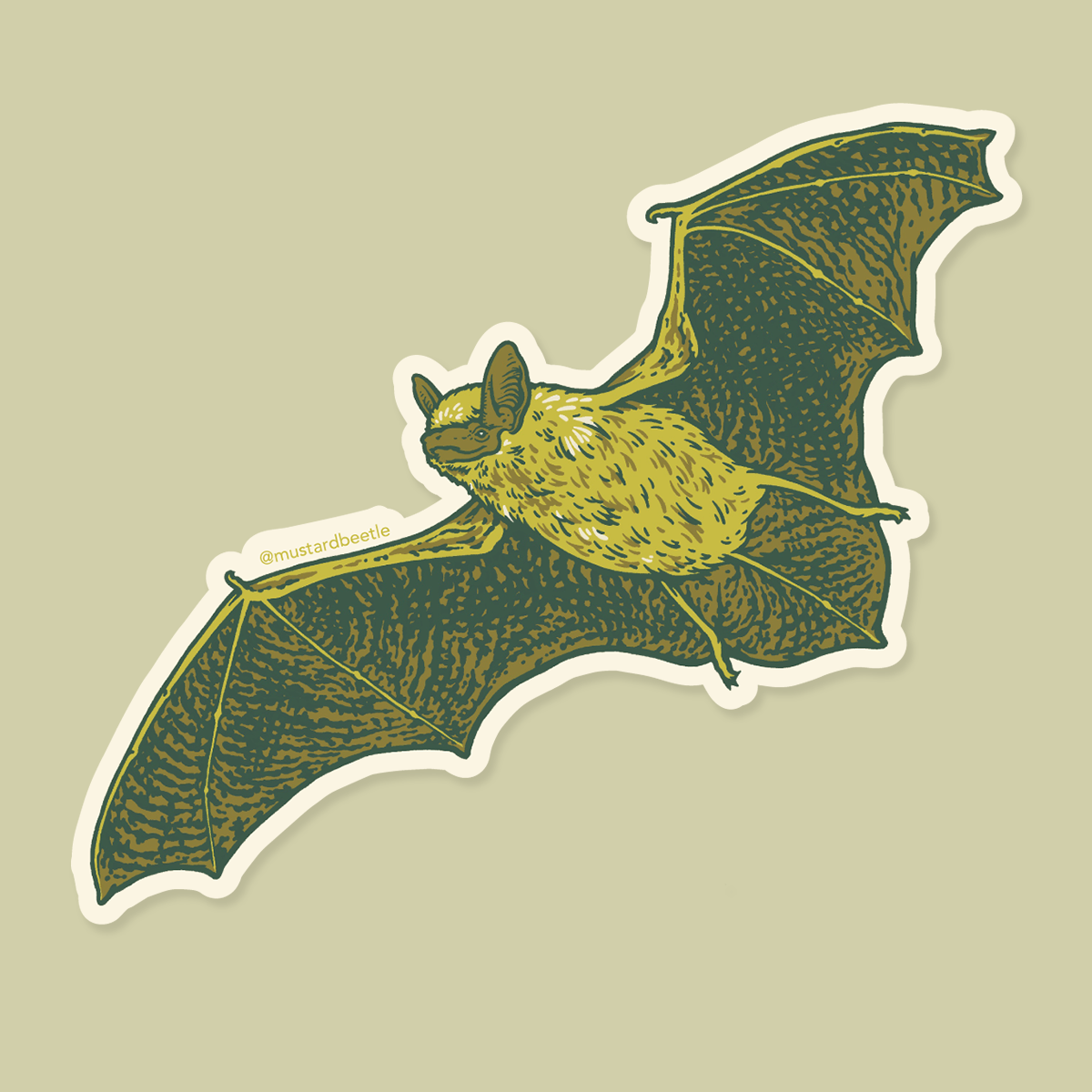 Sticker: Canyon Bat