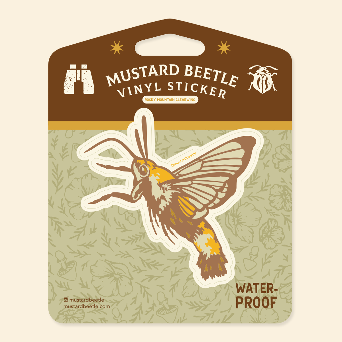 Sticker: Rocky Mountain Clearwing