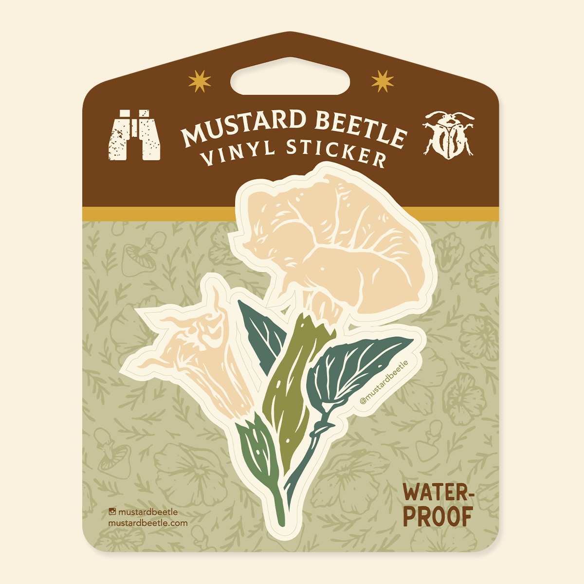 Sticker Duar Sticker: Datura