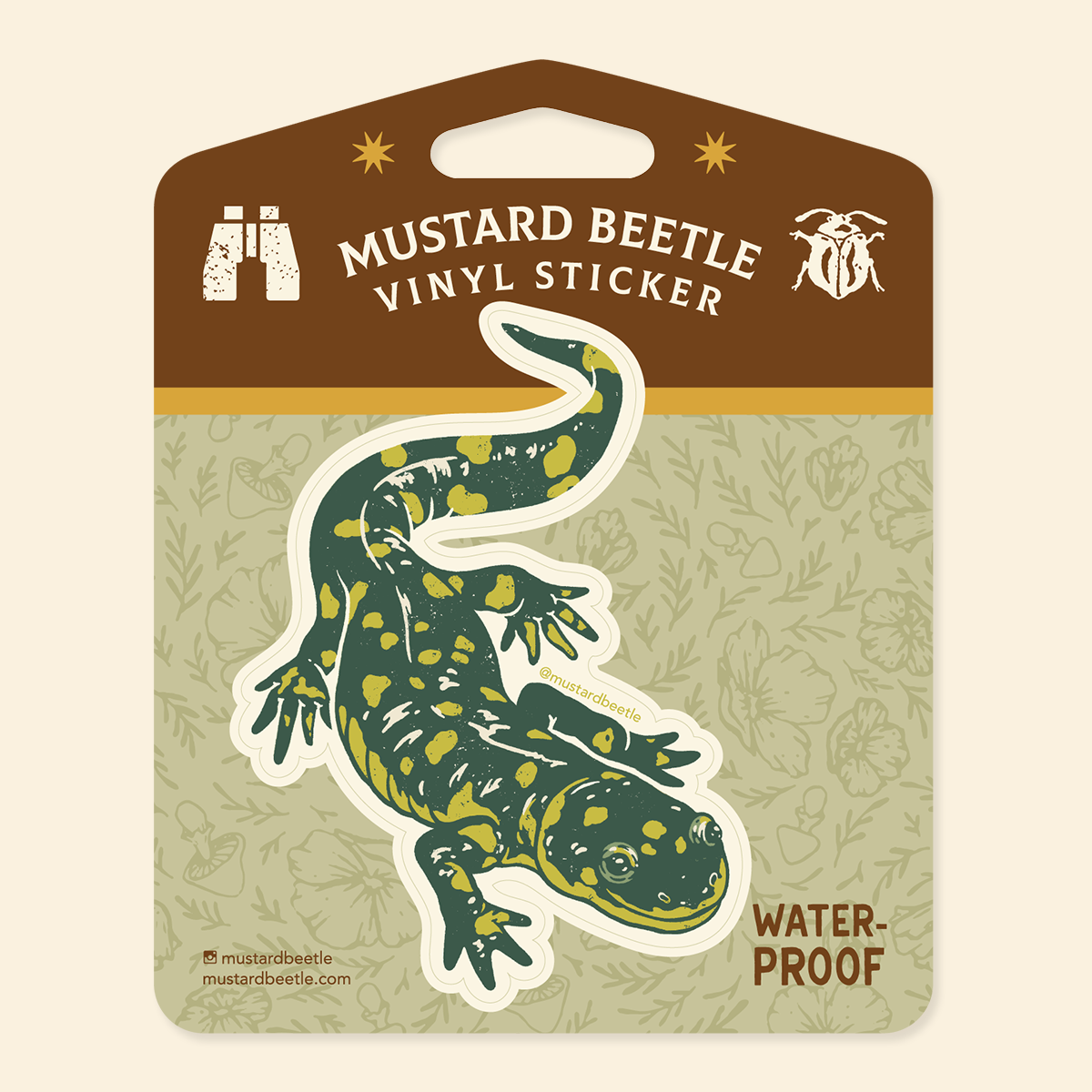 Sticker: Tiger Salamander