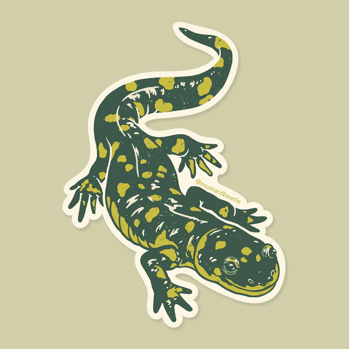 Sticker: Tiger Salamander