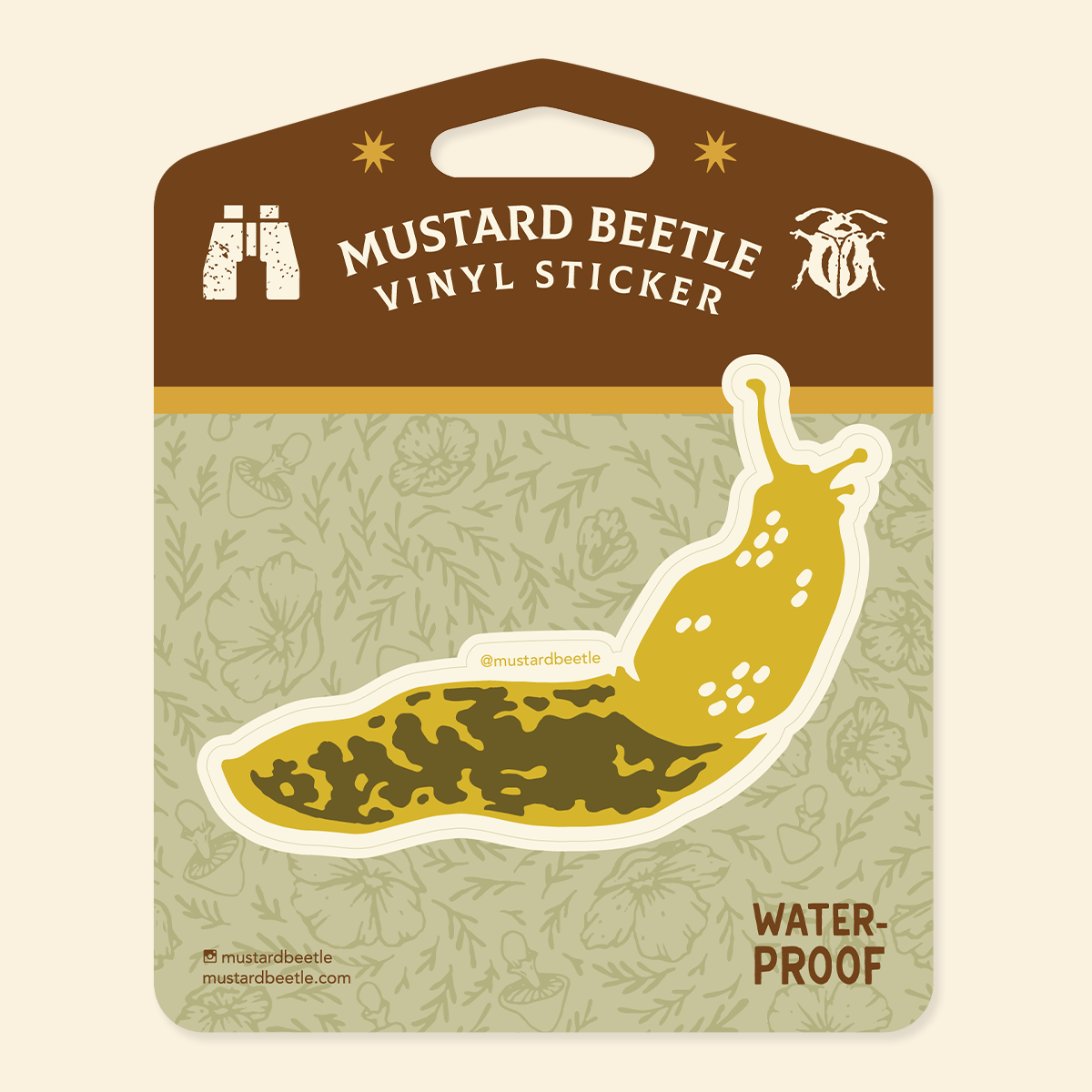 Sticker: Banana Slug