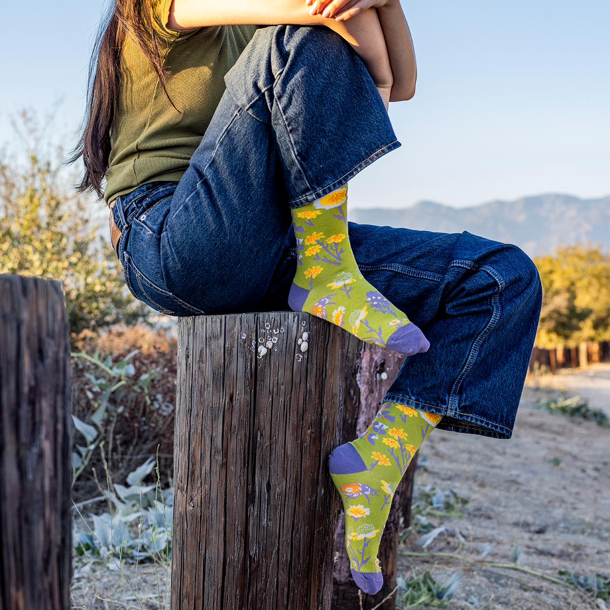 Crew Socks: Carrizo Plain