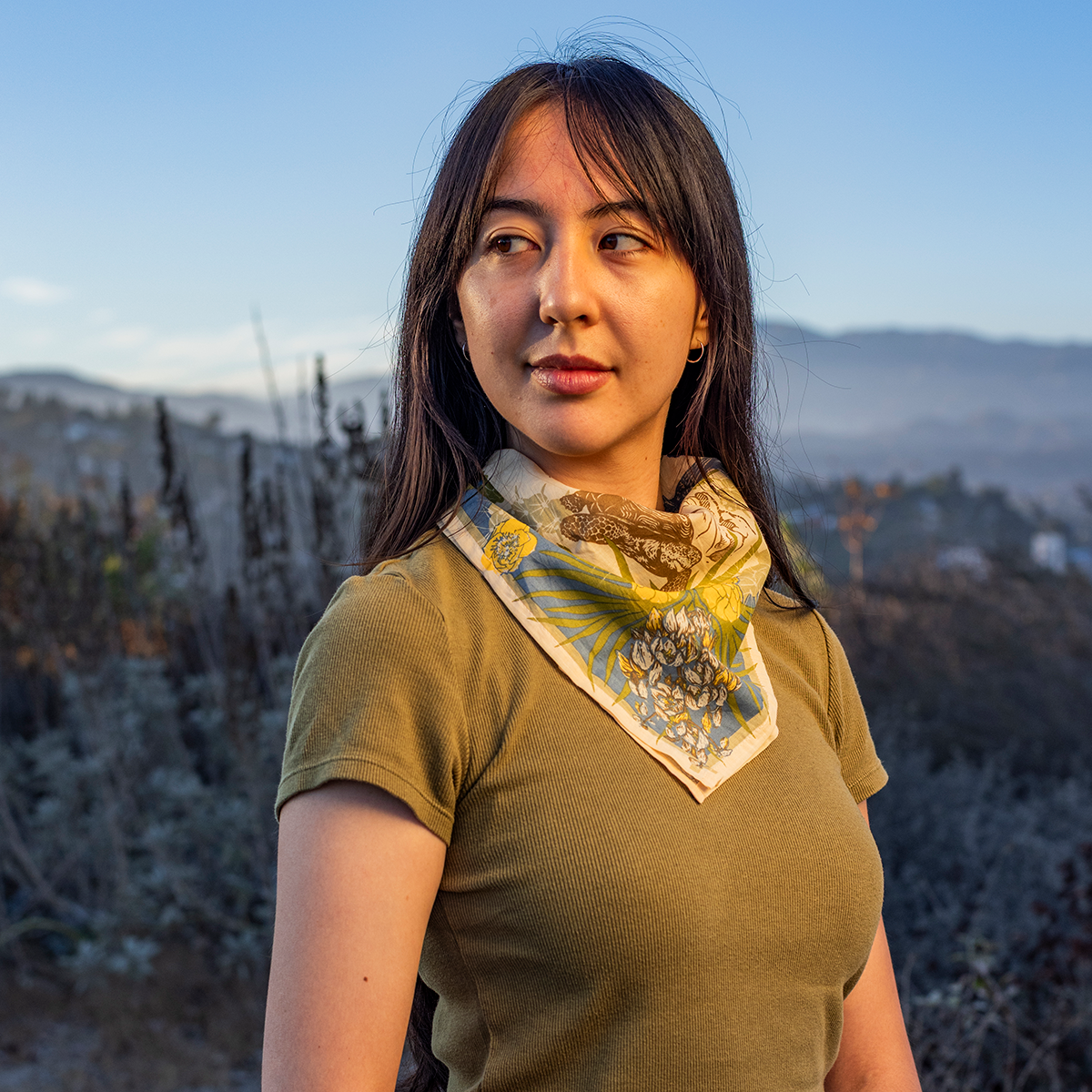 Organic Fair Trade Bandana: Joshua Tree
