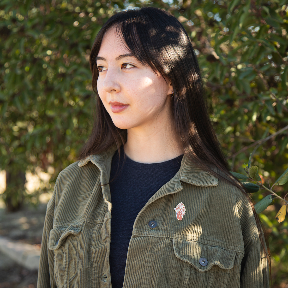 Enamel Pin: Snowplant