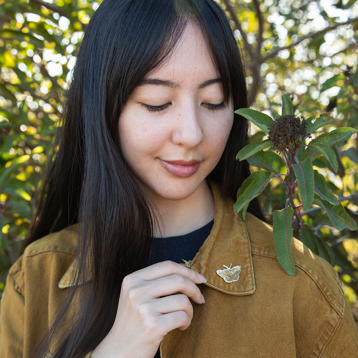 Enamel Pin: Checkerspot