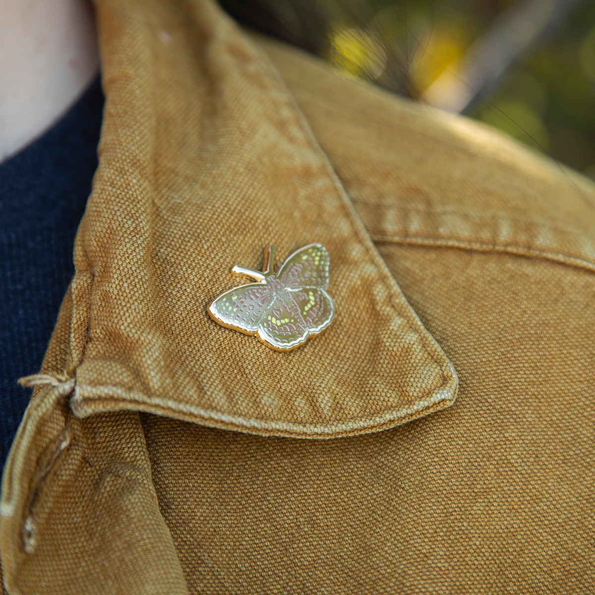 Enamel Pin: Checkerspot