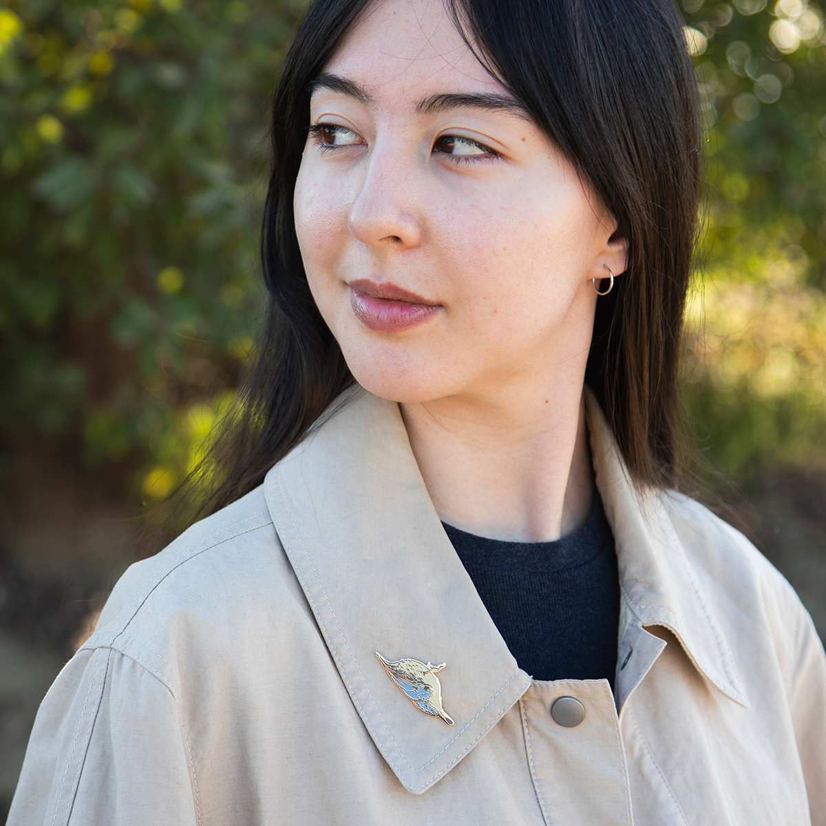 Enamel Pin: Pygmy Nuthatch