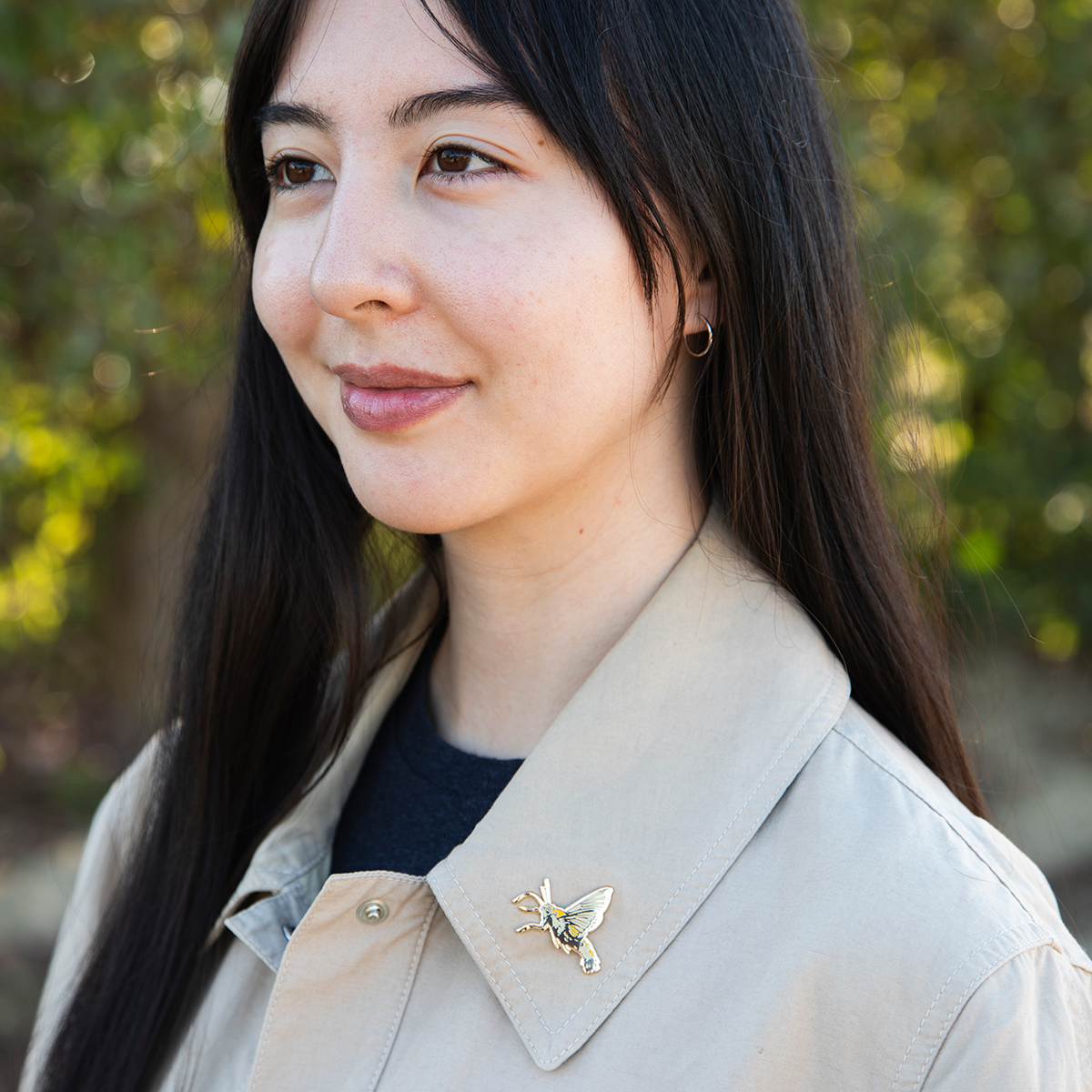Enamel Pin: Rocky Mountain Clearwing