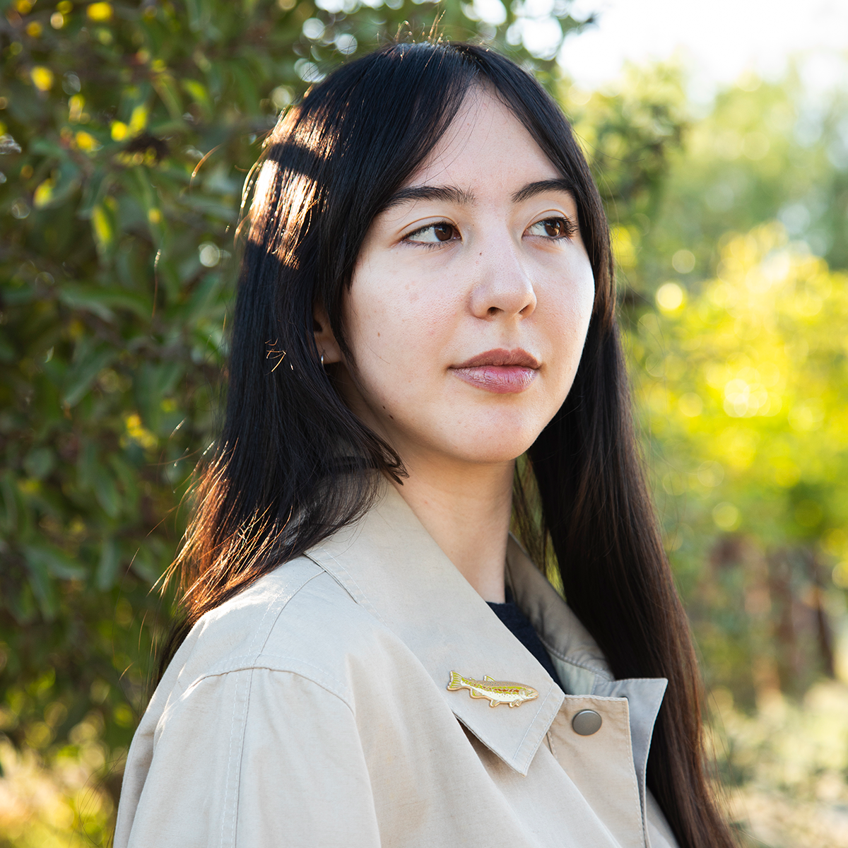Enamel Pin: Steelhead Trout for CalTrout