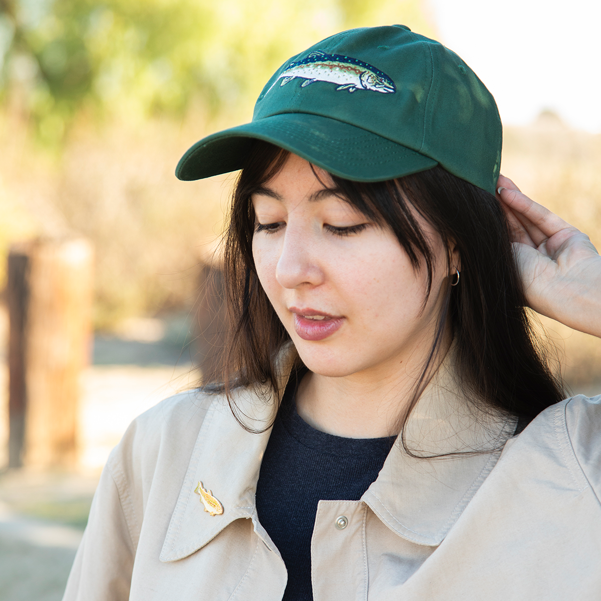Ball Cap: Steelhead Trout for CalTrout