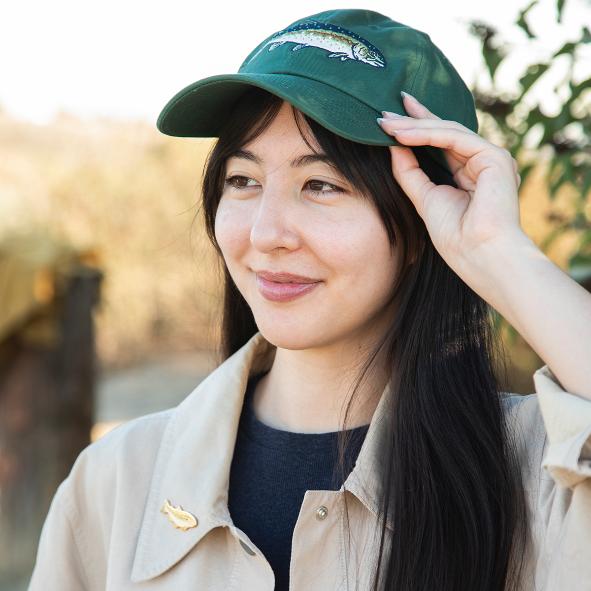 Ball Cap: Steelhead Trout for CalTrout