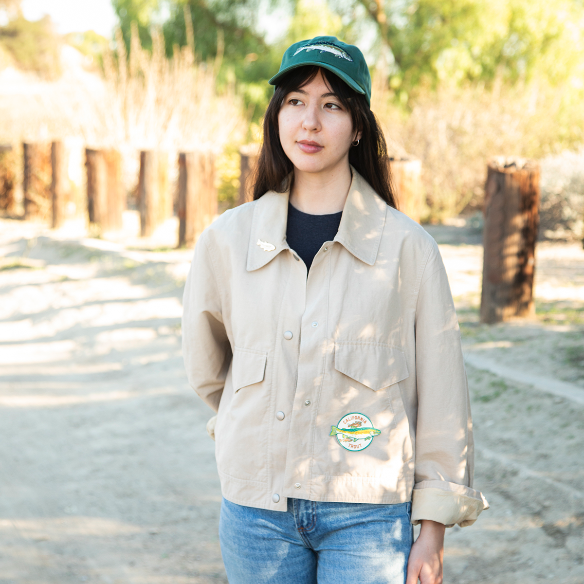 Ball Cap: Steelhead Trout for CalTrout