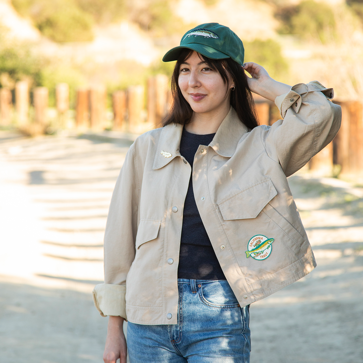 Ball Cap: Steelhead Trout for CalTrout