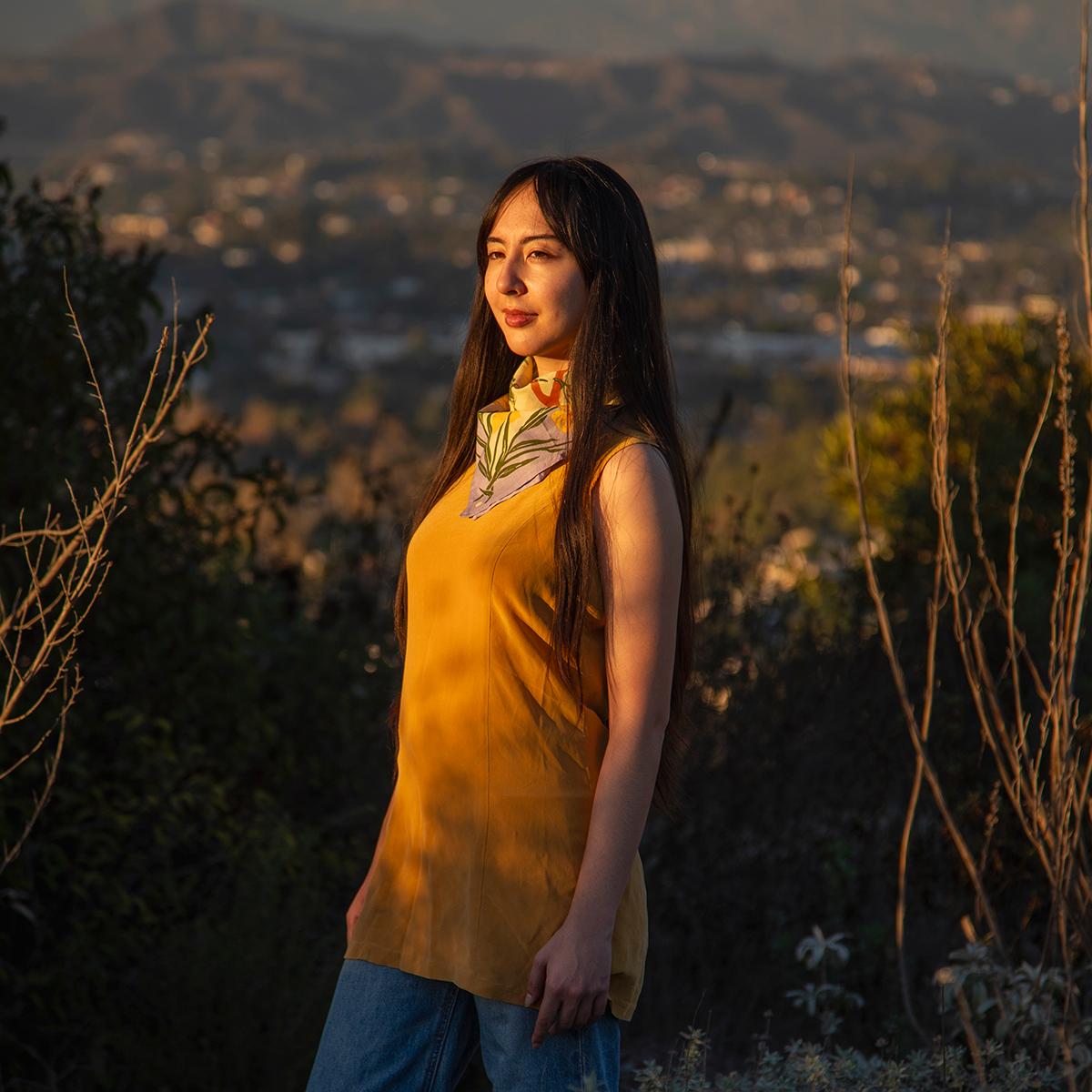 Organic Fair Trade Bandana: San Jacinto