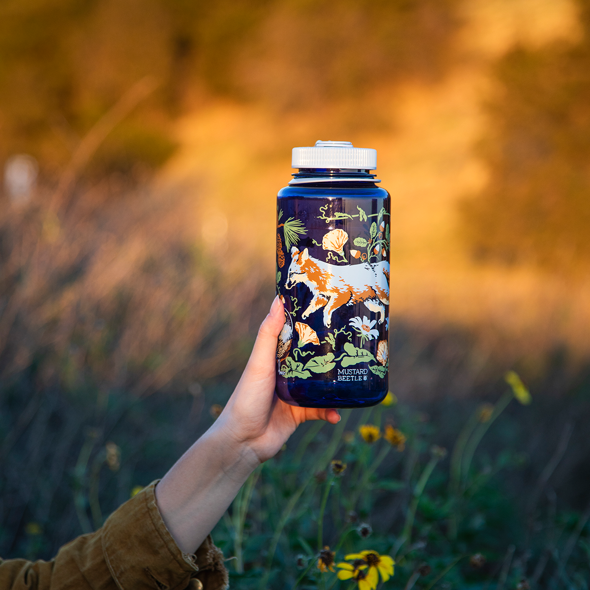 32oz Nalgene: Channel Islands