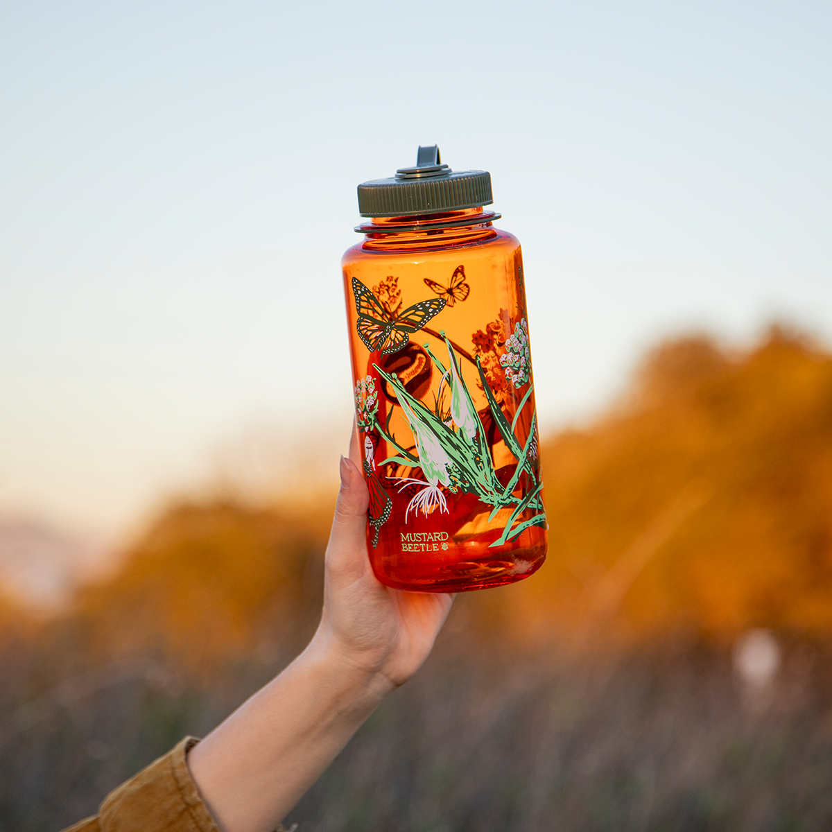 32oz Nalgene: Monarch