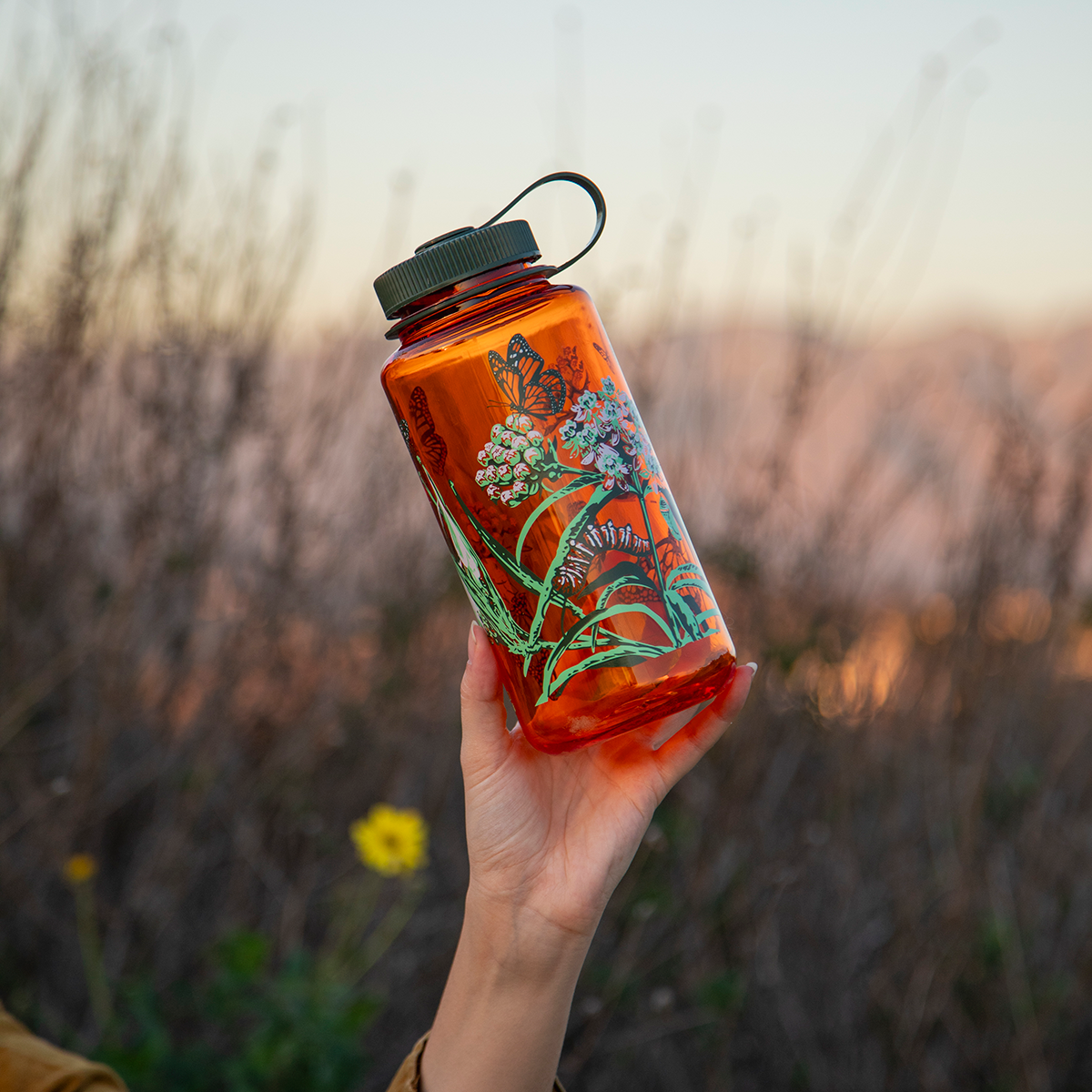 32oz Nalgene: Monarch